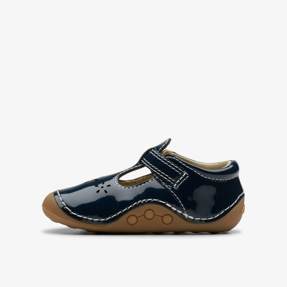 Tiny Skip Toddler Navy Patent