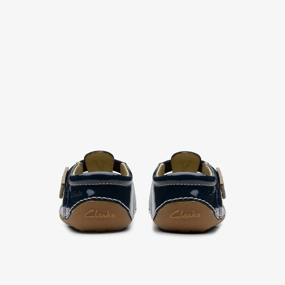Tiny Skip Toddler Navy Patent