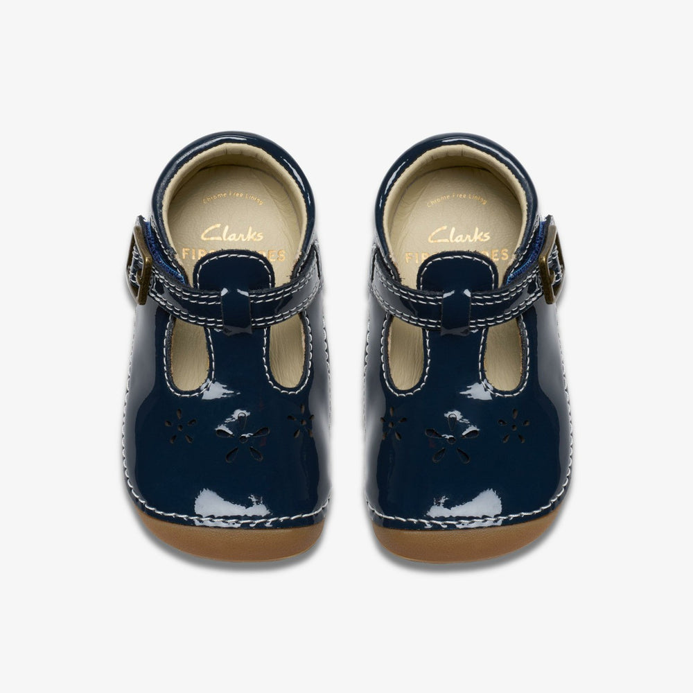 Tiny Skip Toddler Navy Patent