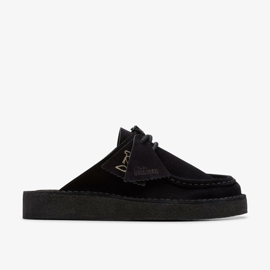 Desert Nomad Mule Black Suede
