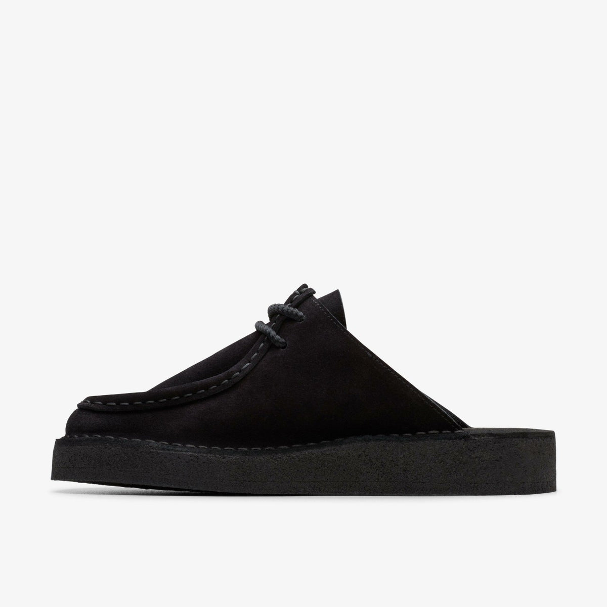 Desert Nomad Mule Black Suede