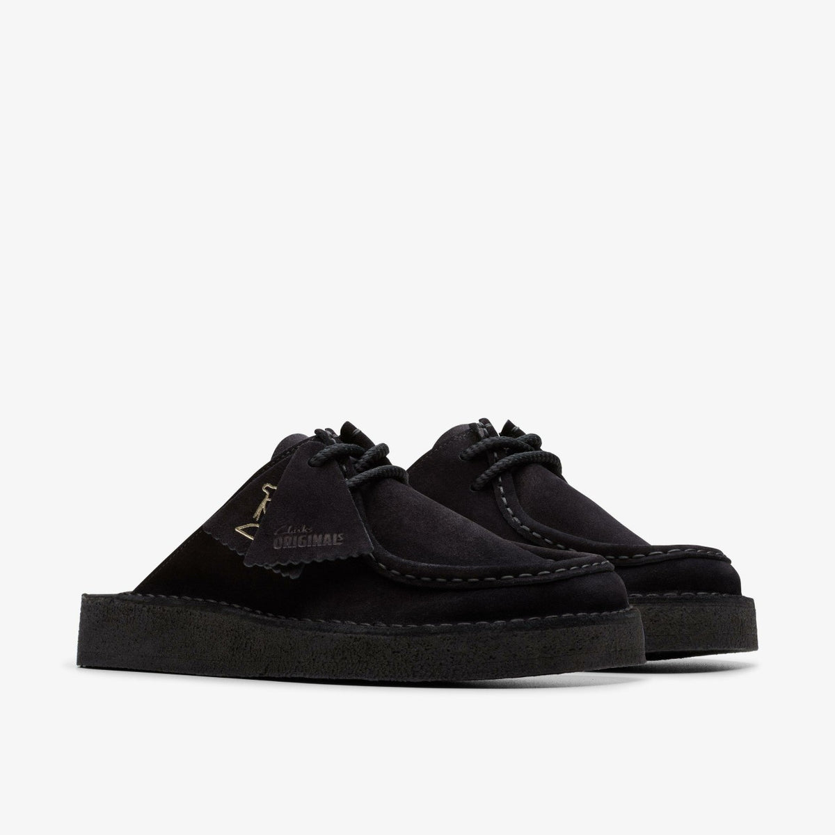 Desert Nomad Mule Black Suede
