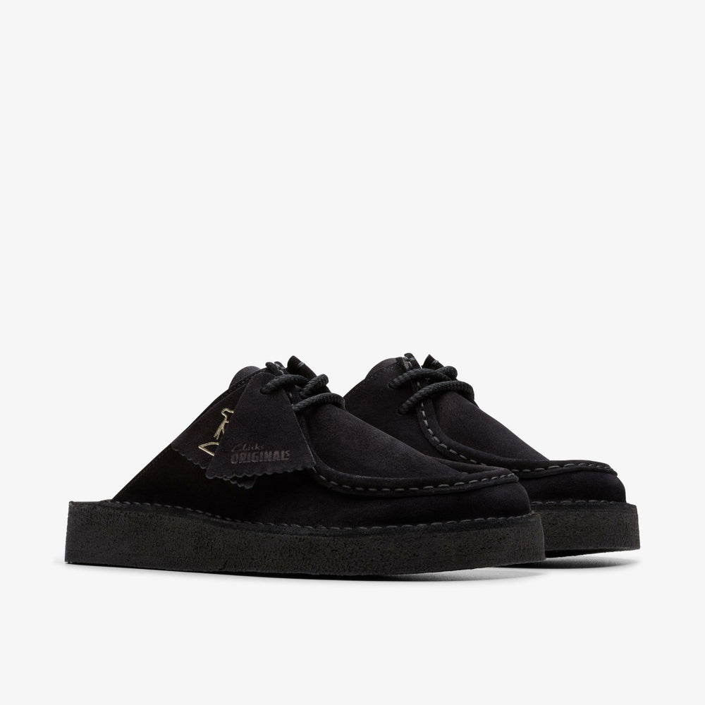 Desert Nomad Mule Black Suede