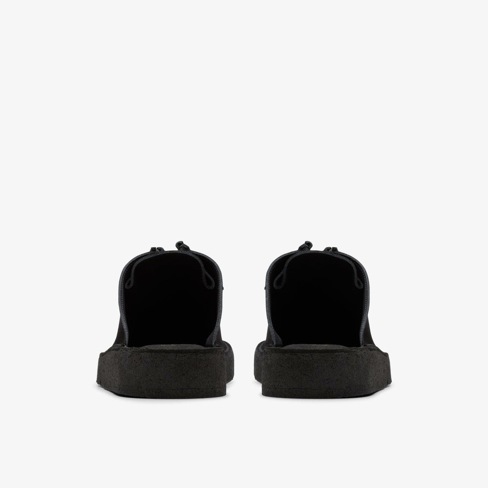 Desert Nomad Mule Black Suede