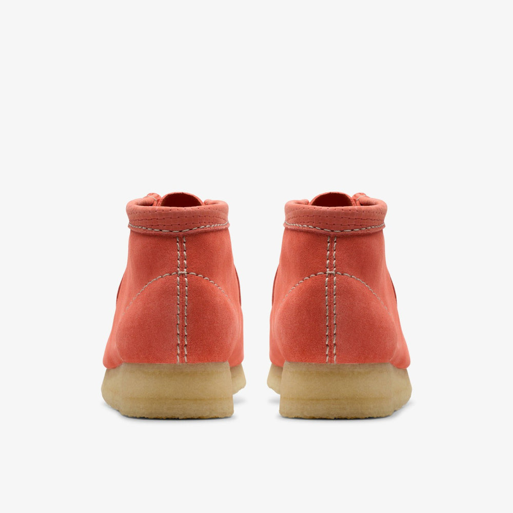 Wallabee Boot Coral Suede