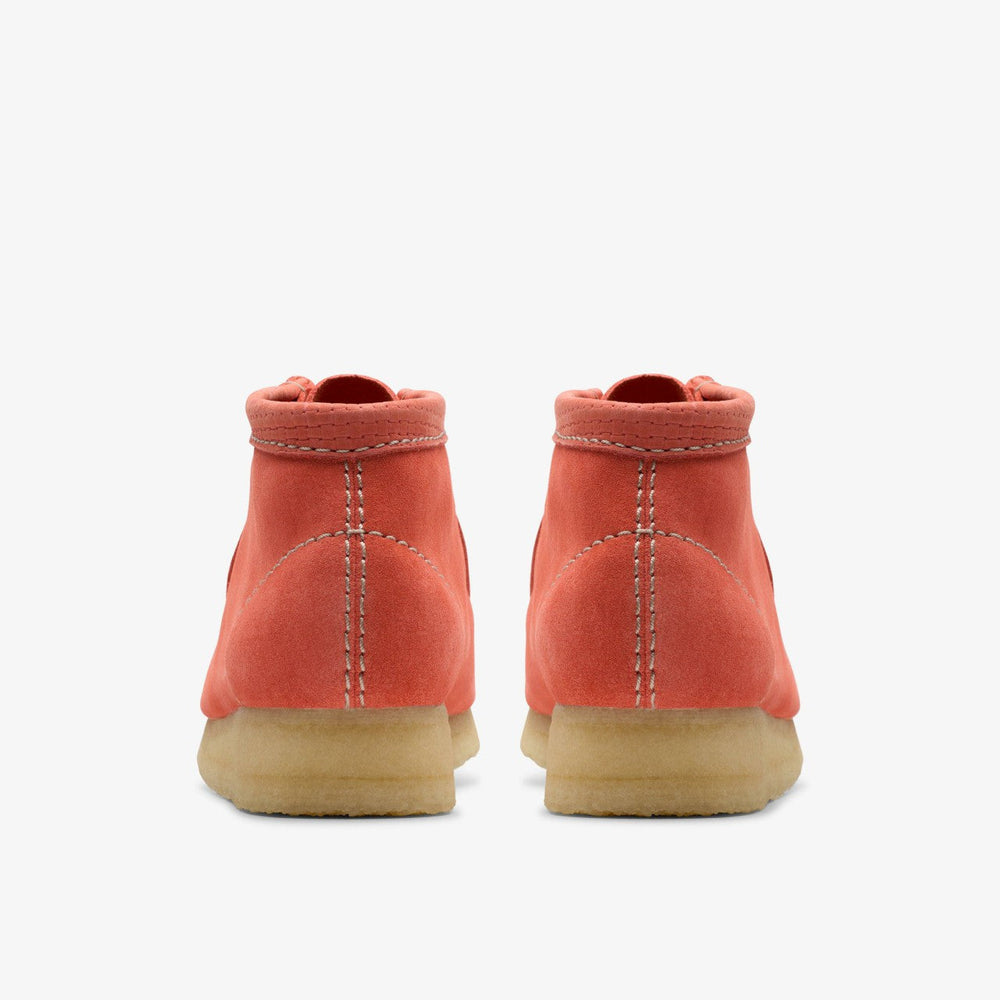 Wallabee Boot Coral Suede