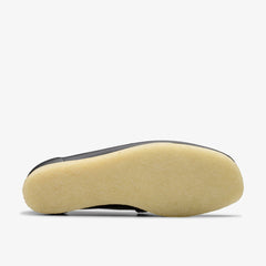 Wallabee Loafer HBIT Black/White Leather