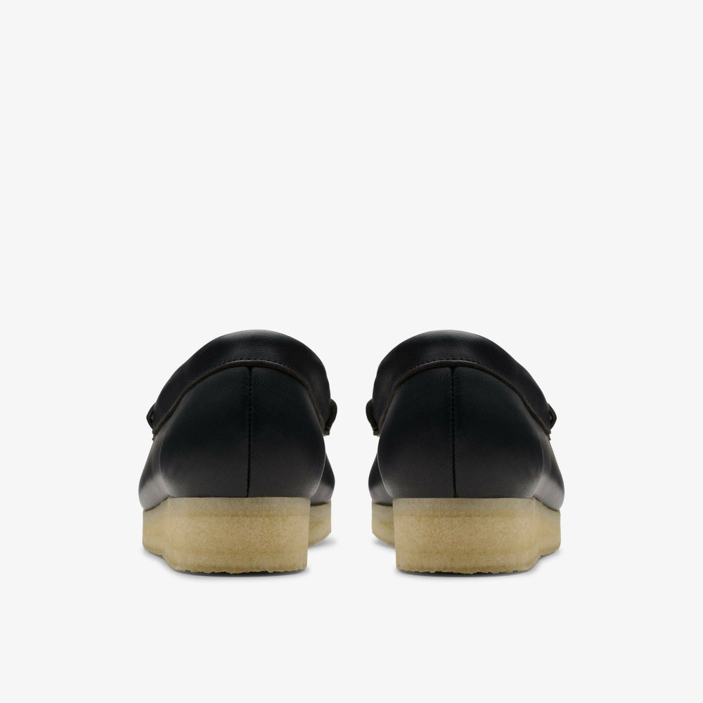 Wallabee Loafer HBIT Black/White Leather