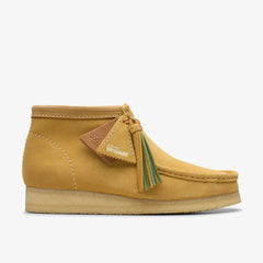 Wallabee Boot Golden Tan Suede