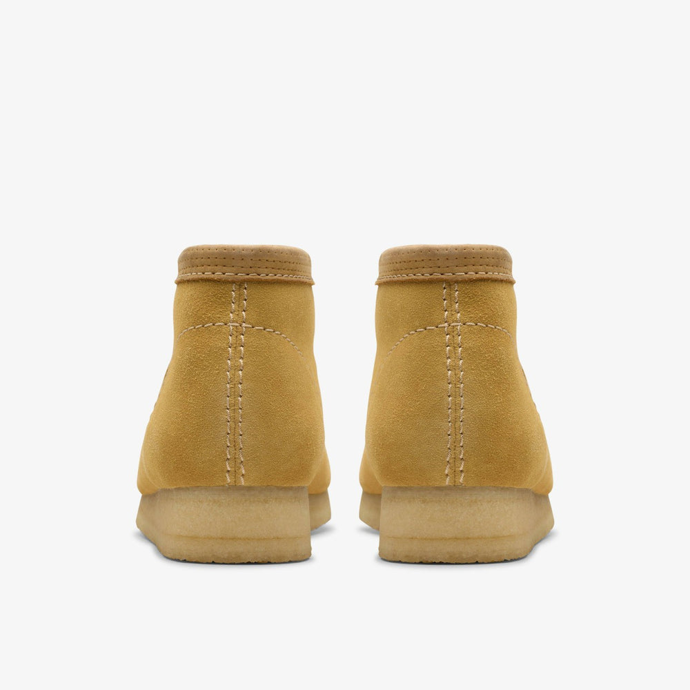 Wallabee Boot Golden Tan Suede