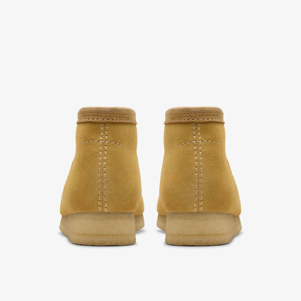 Wallabee Boot Golden Tan Suede