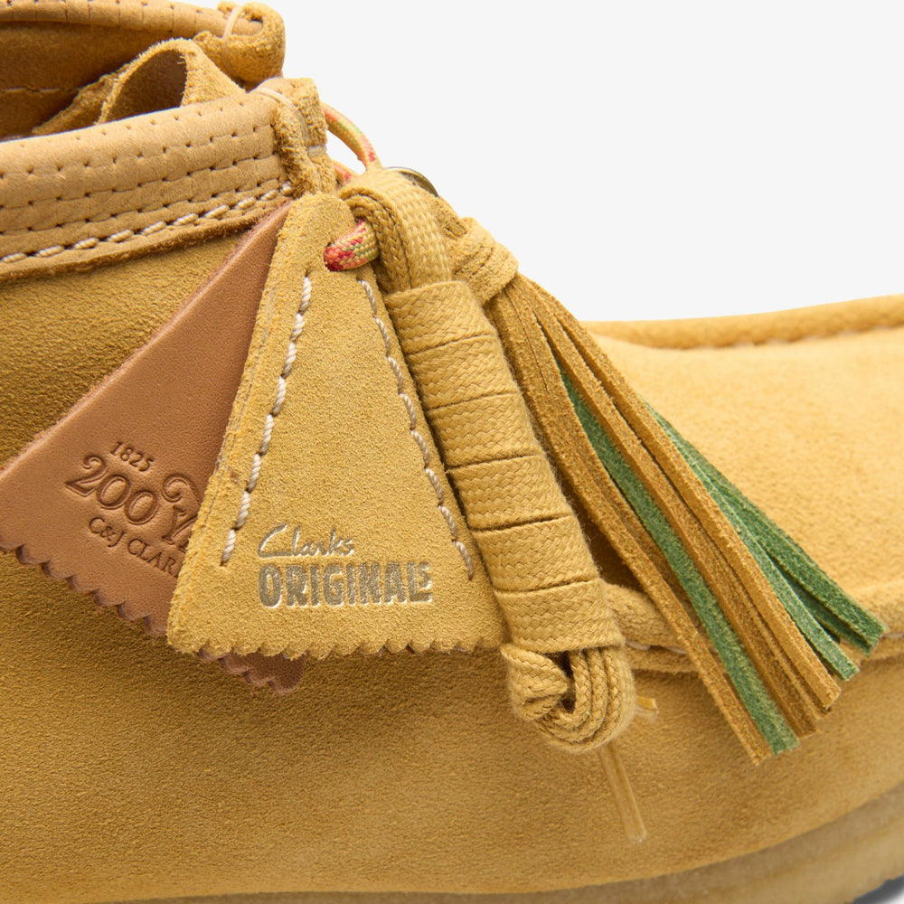 Wallabee Boot Golden Tan Suede