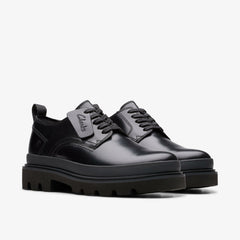 Badell Lace Black Leather