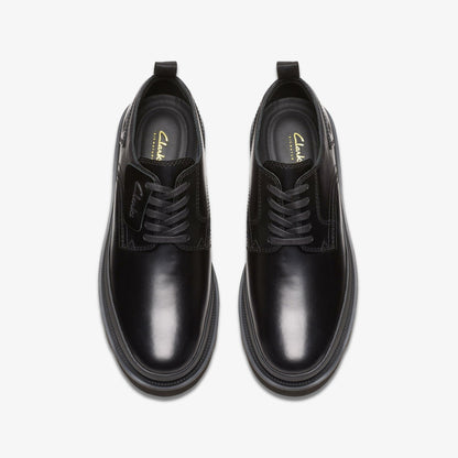 Badell Lace Black Leather