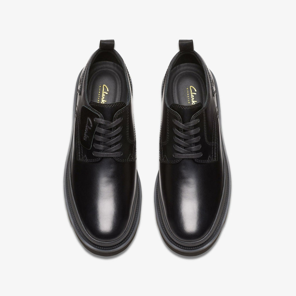 Badell Lace Black Leather