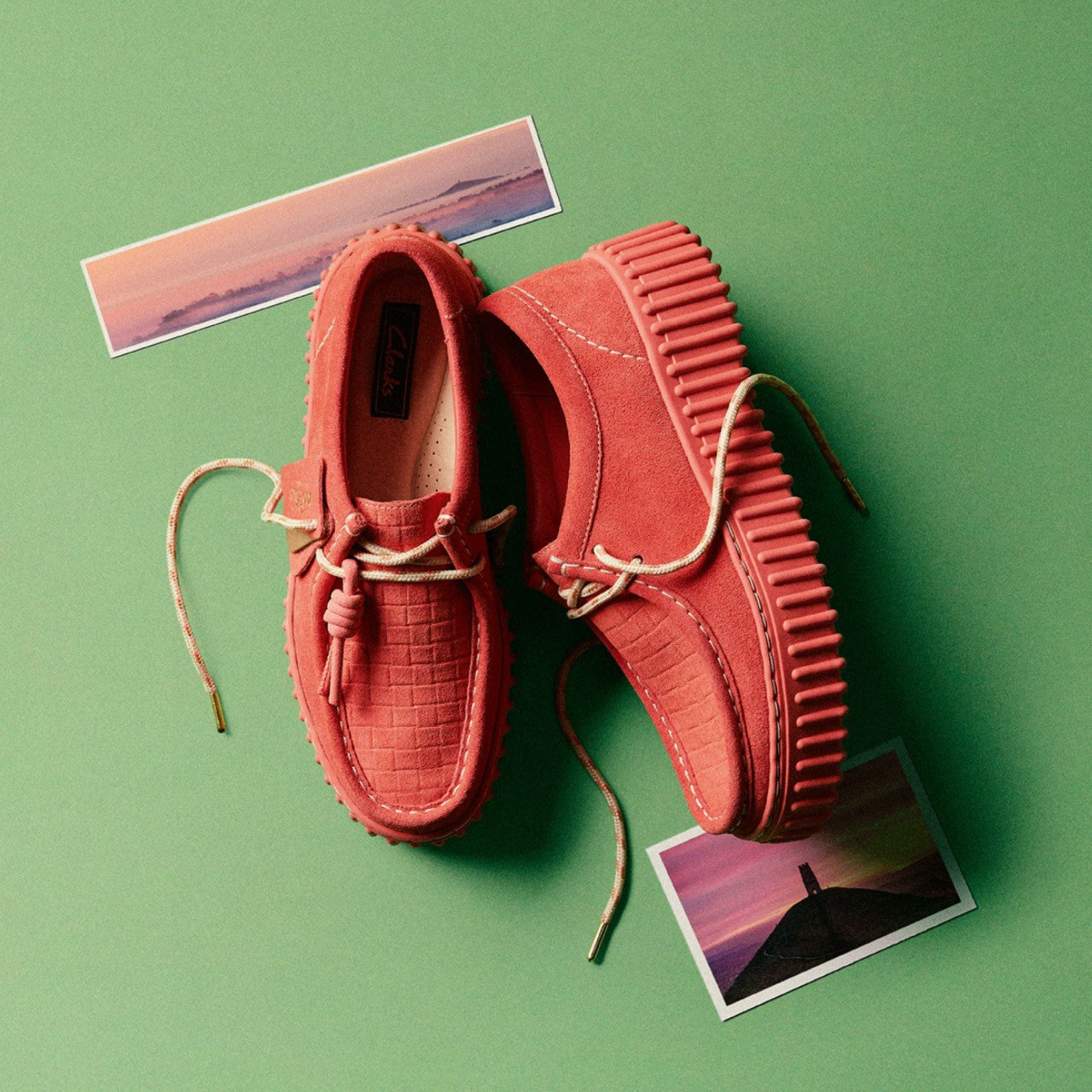 Torhill Bee Coral Suede