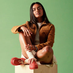 Torhill Bee Coral Suede