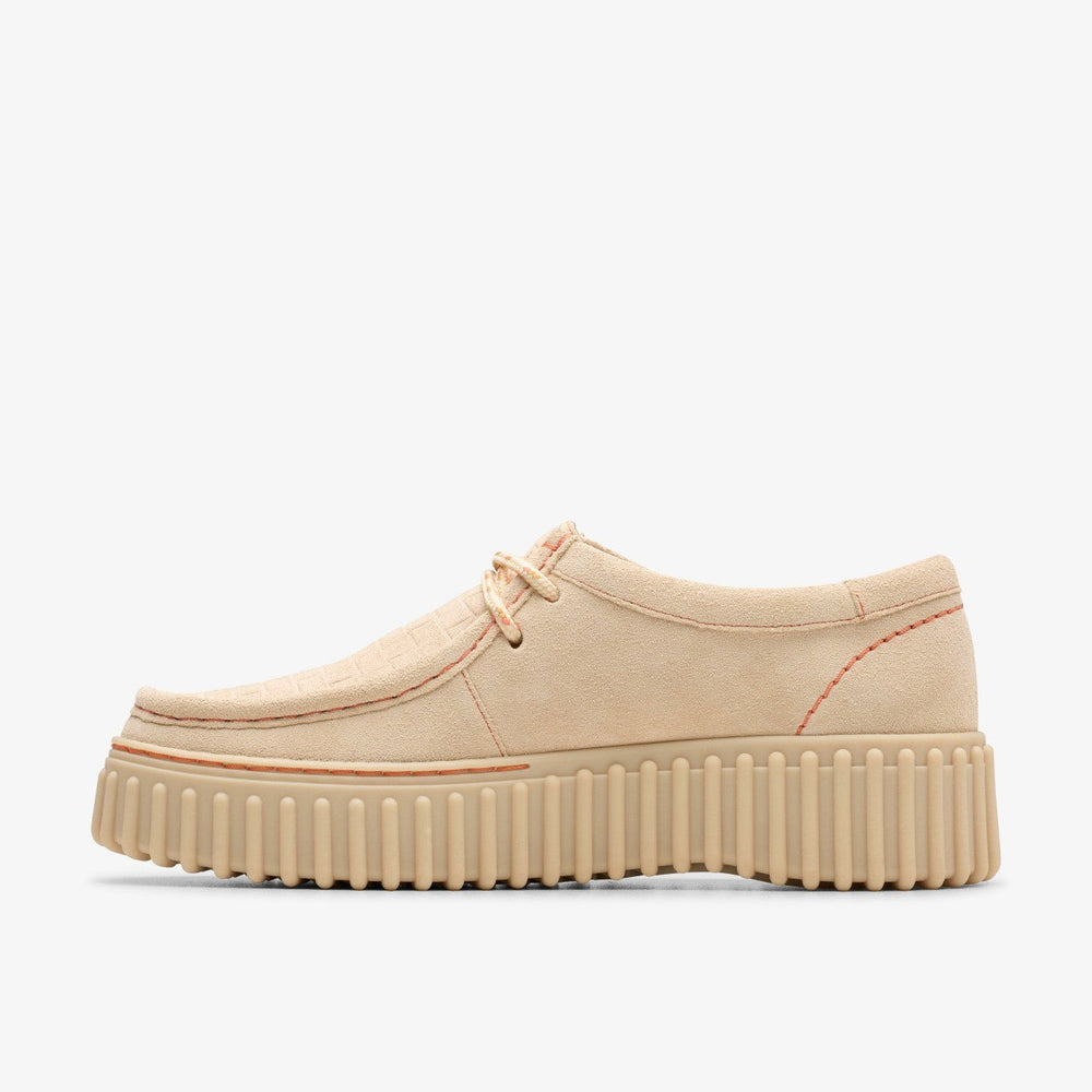 Torhill Bee Ecru Suede