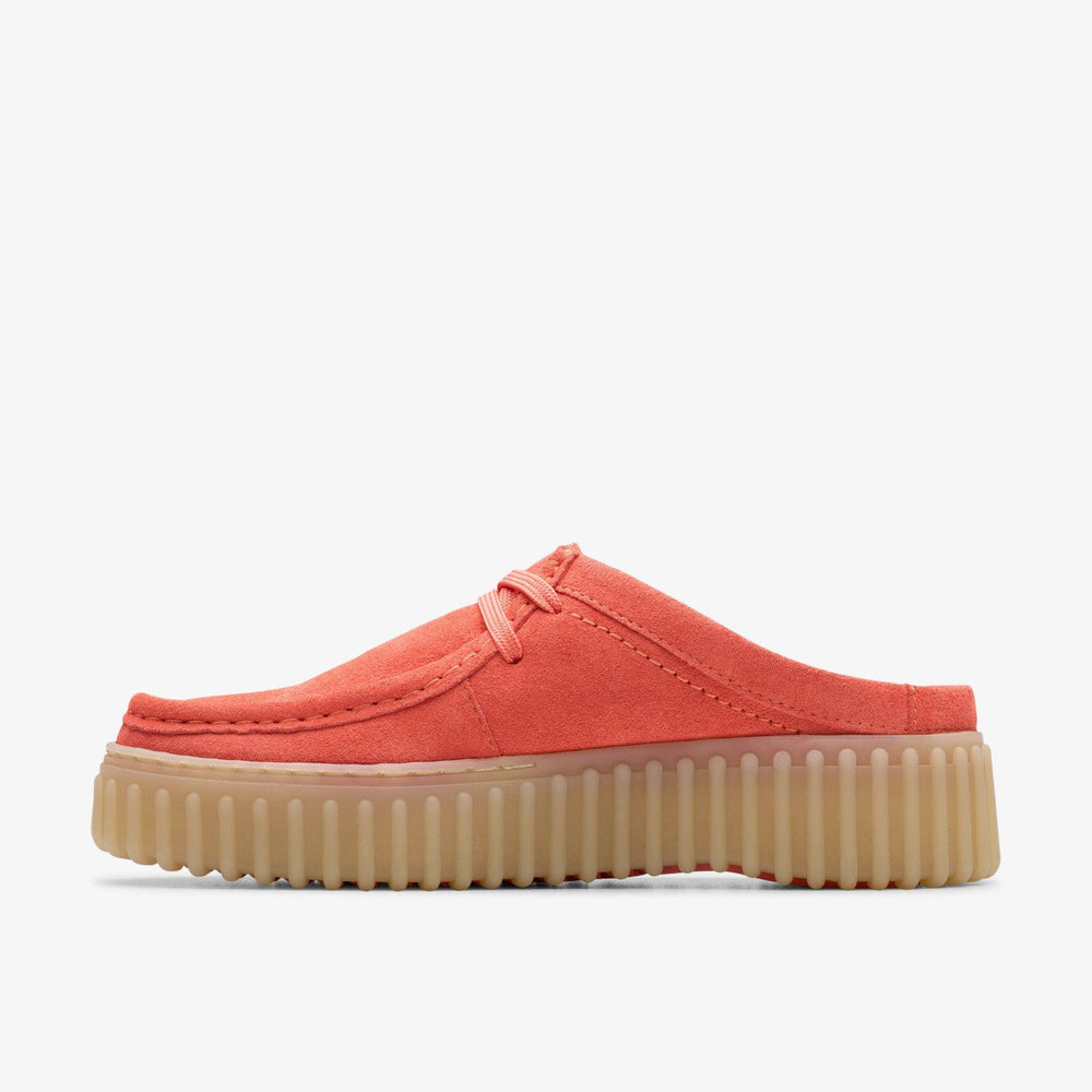 Torhill Mule Coral Suede