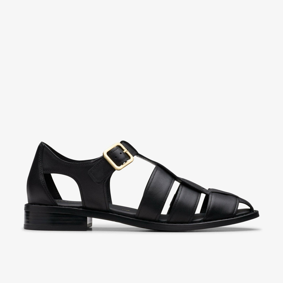 Hana Sun Black Leather
