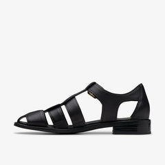 Hana Sun Black Leather