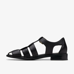 Hana Sun Black Leather