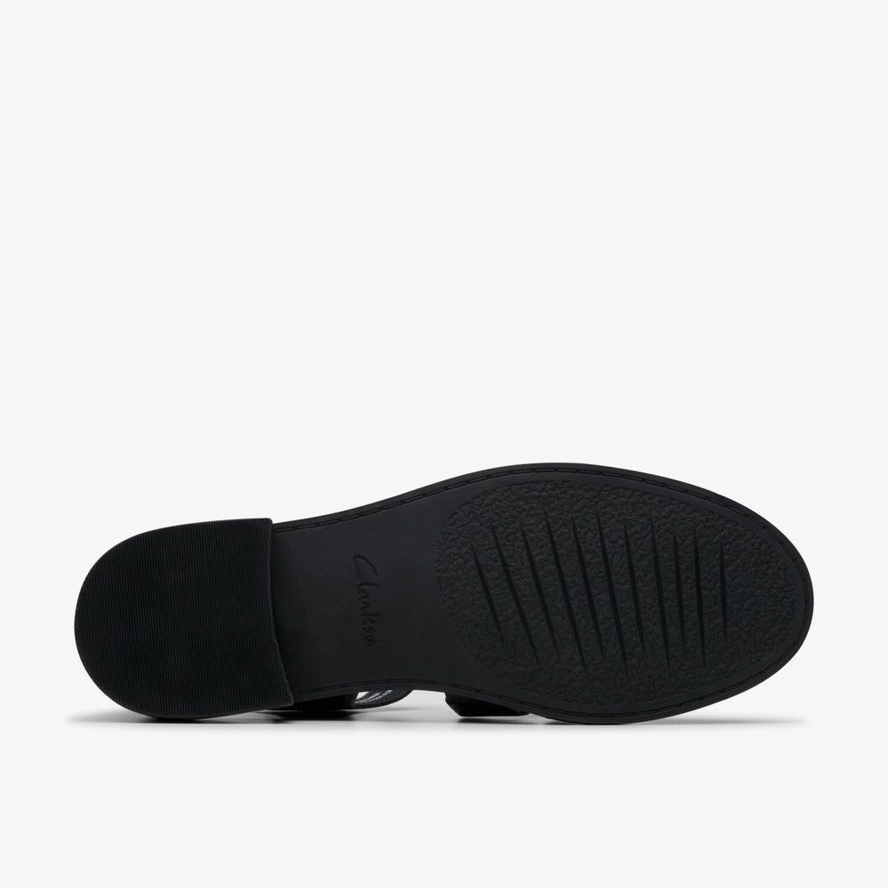 Hana Sun Black Leather