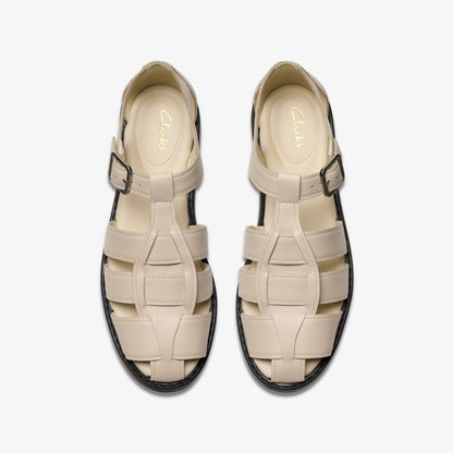 Hana Sun Off White Leather