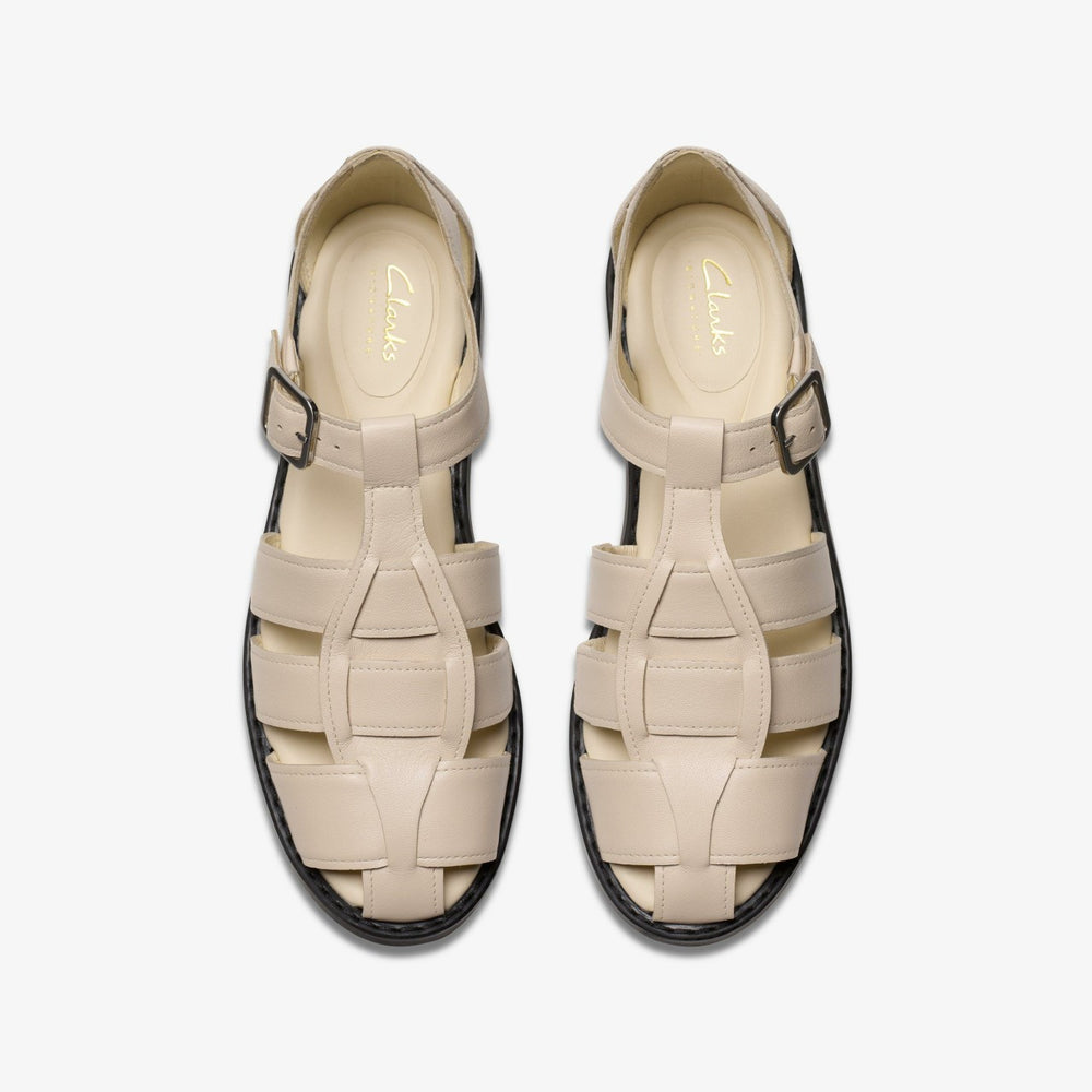 Hana Sun Off White Leather