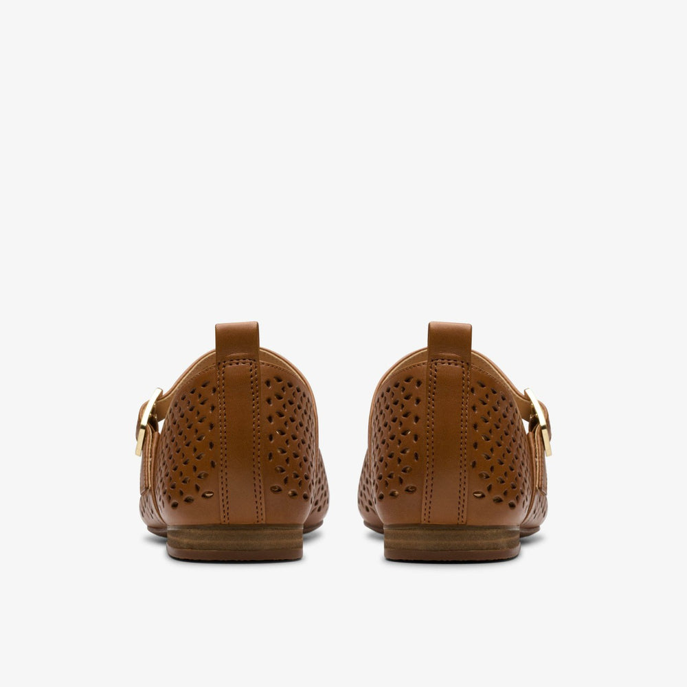 Fawna Jane Tan Leather