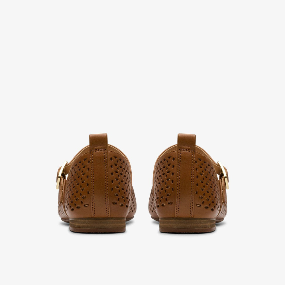Fawna Jane Tan Leather