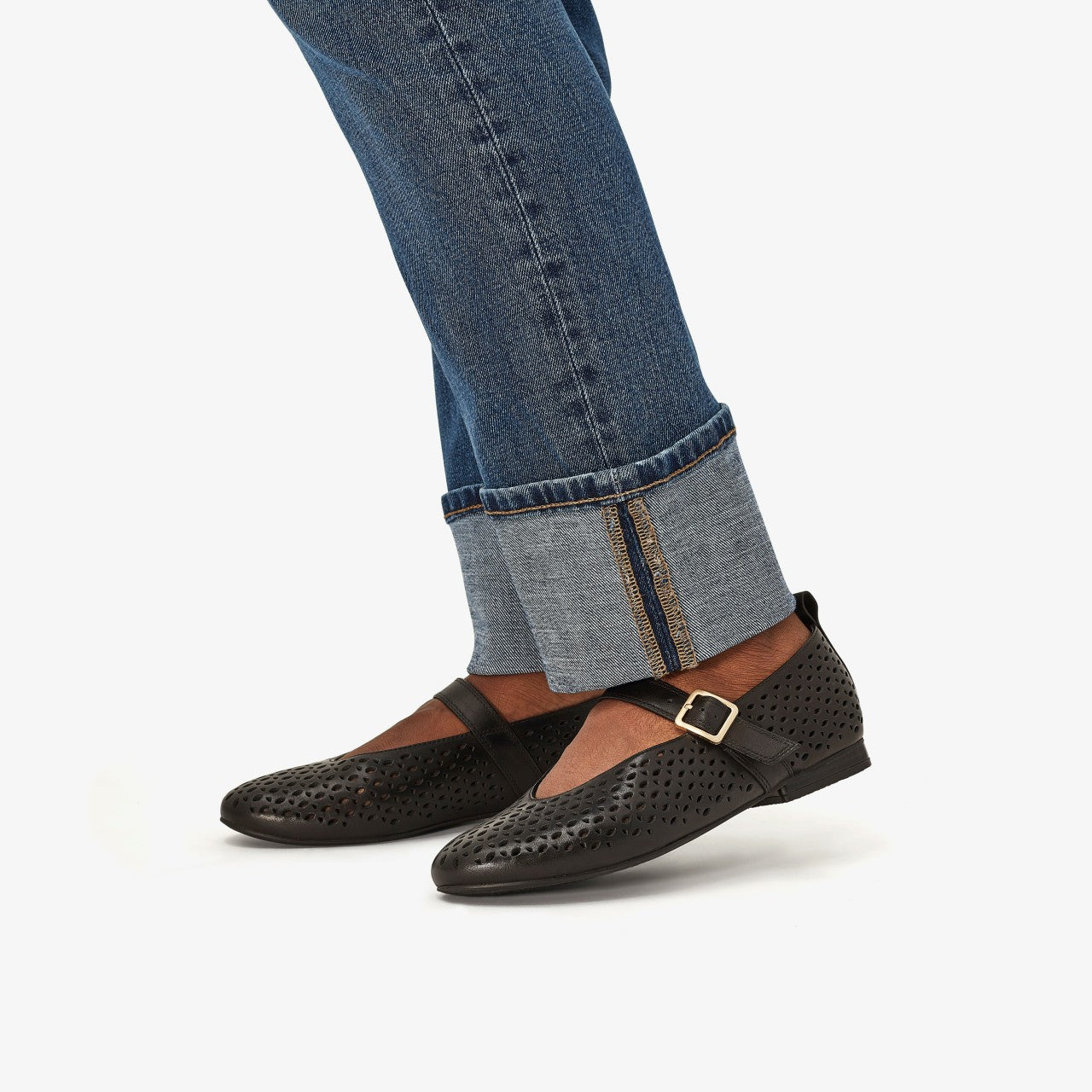 Fawna Jane Black Leather