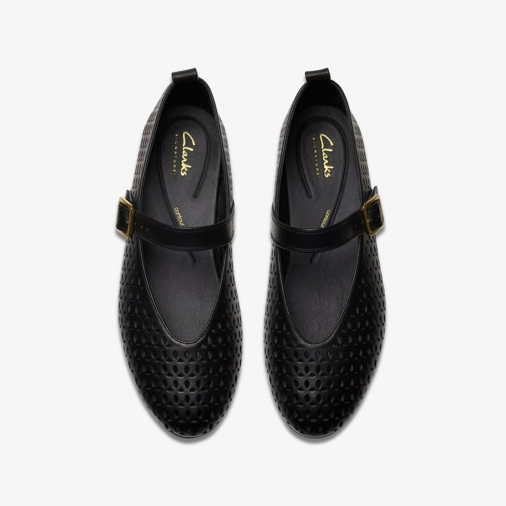 Fawna Jane Black Leather