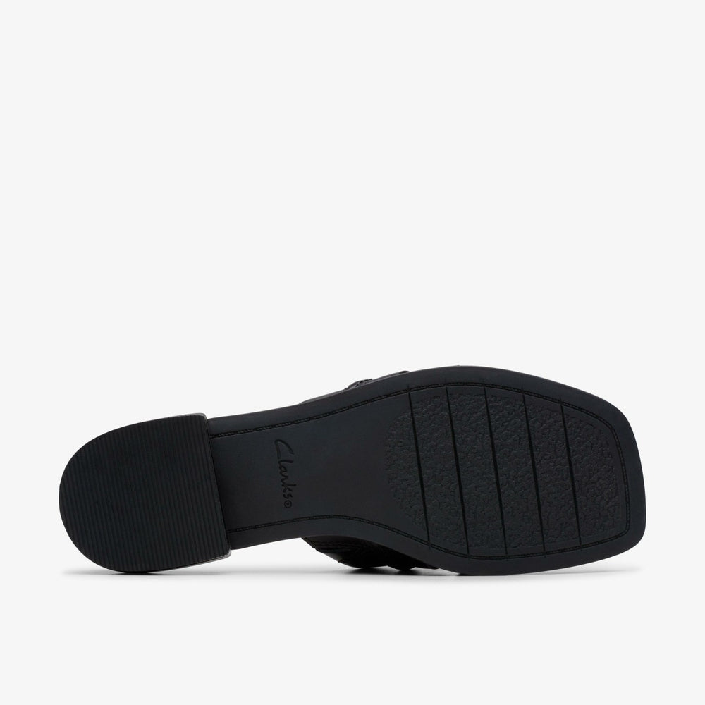 Ariany Mule Black Leather