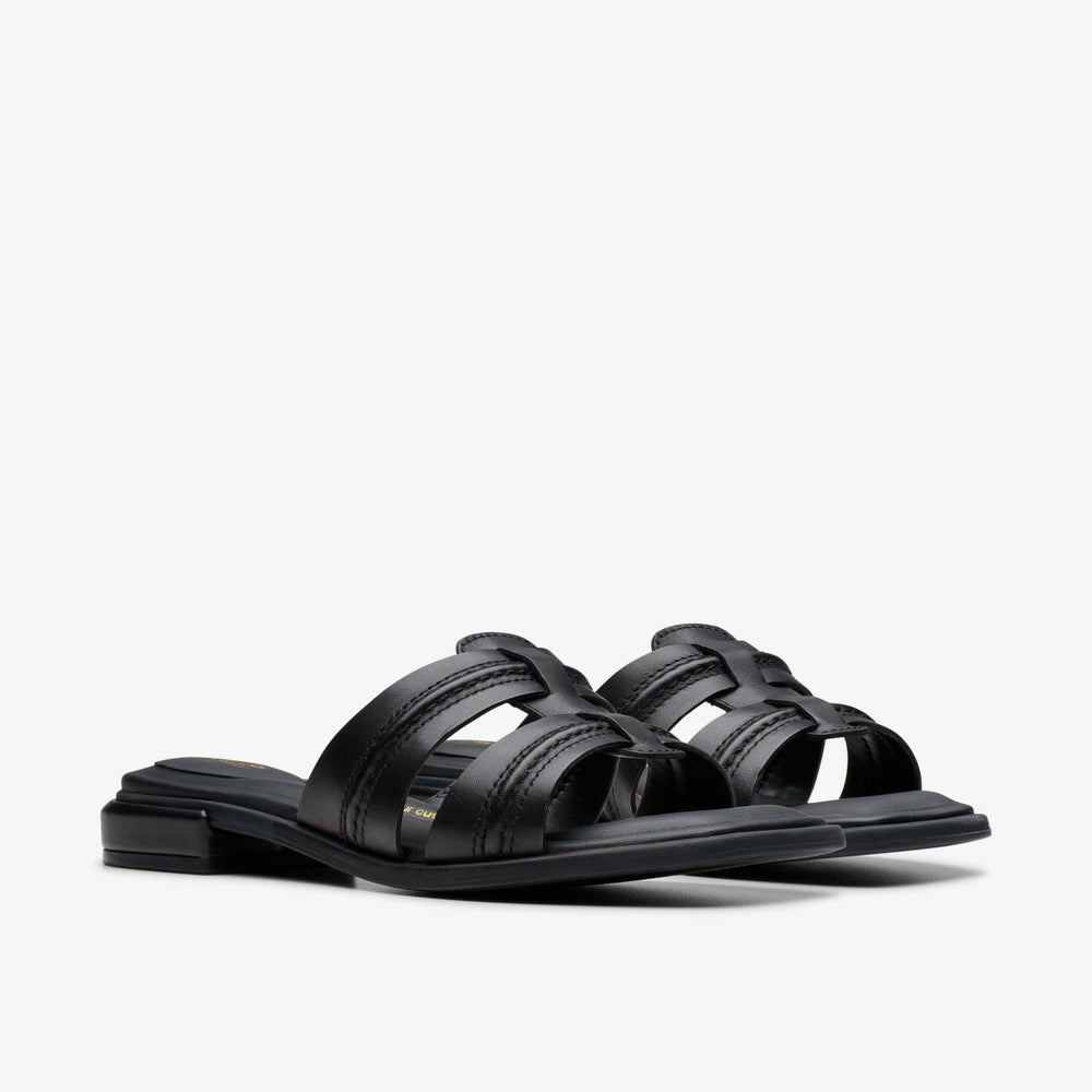 Ariany Mule Black Leather