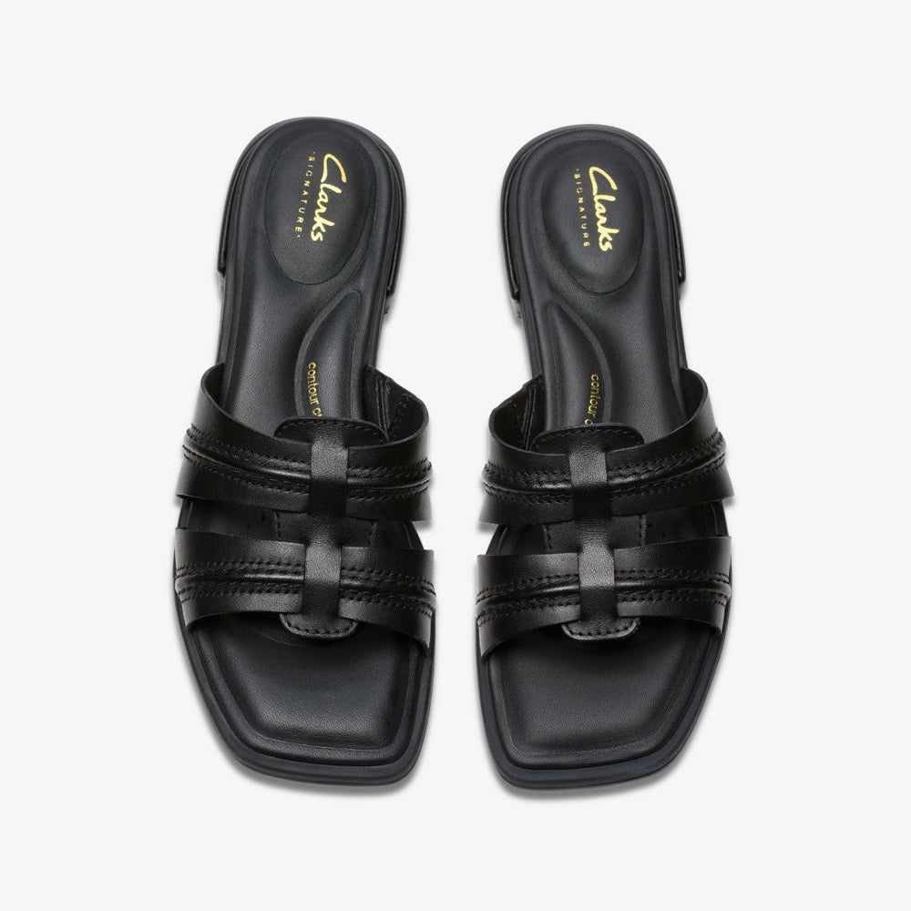 Ariany Mule Black Leather