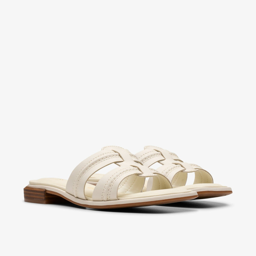 Ariany Mule Cream Leather