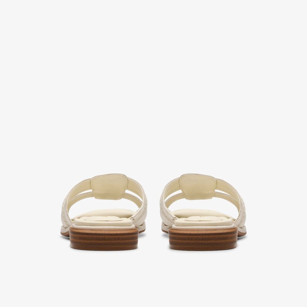 Ariany Mule Cream Leather