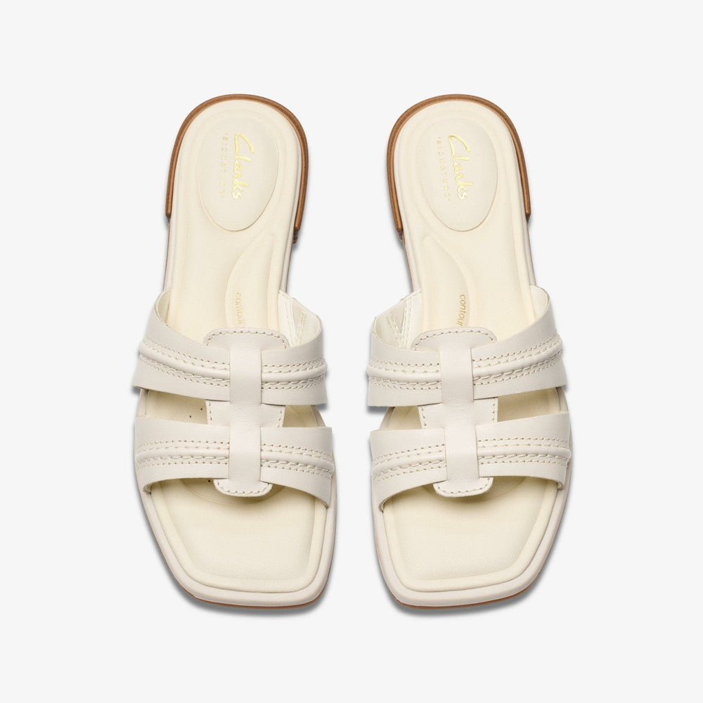 Ariany Mule Cream Leather