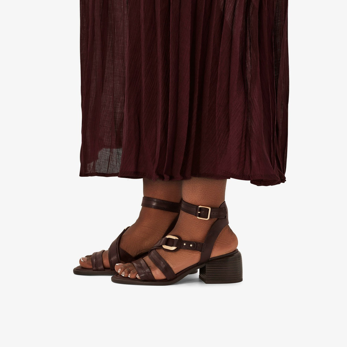 Morwyn Strap Wine Leather