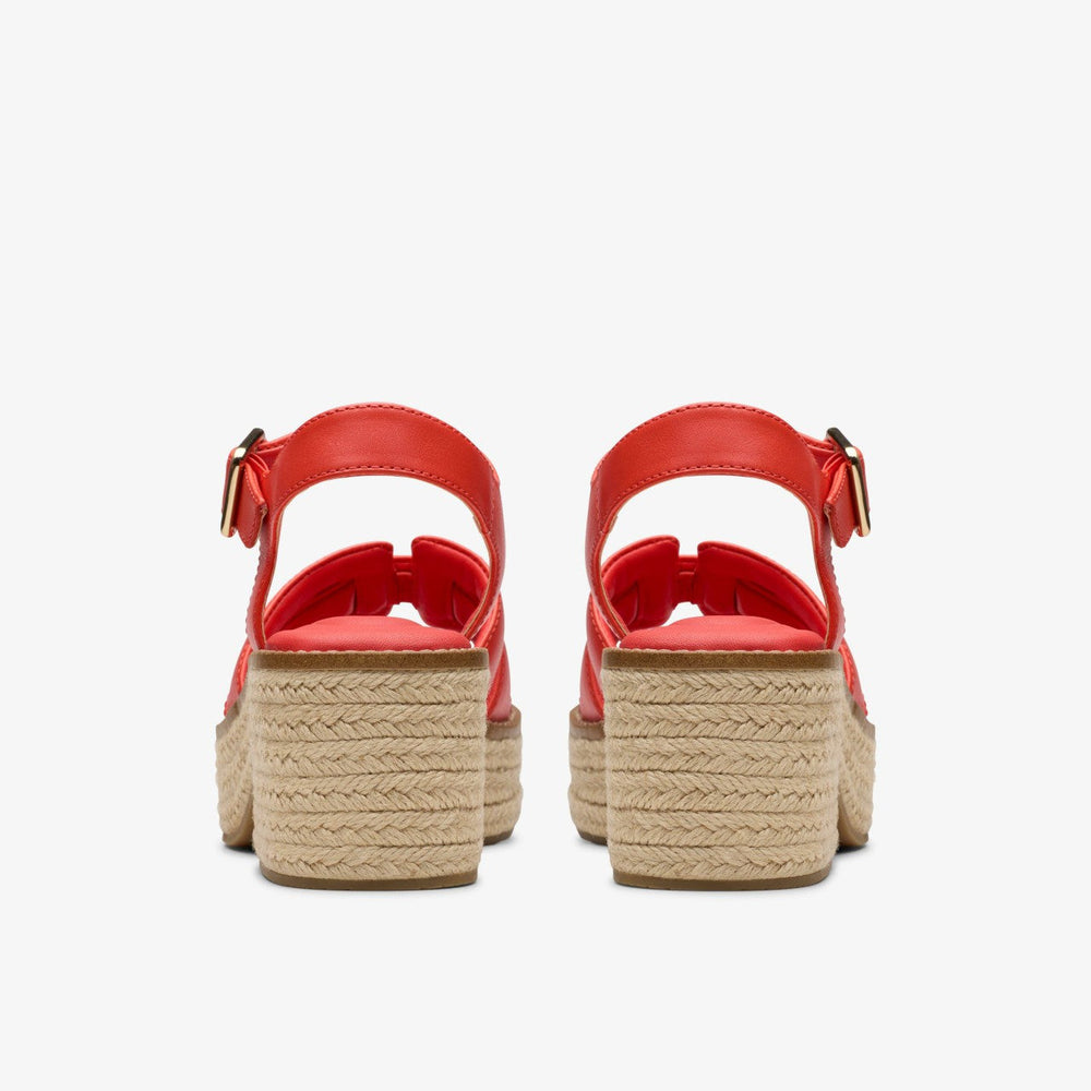 Coledale Strap Bright Red Leather