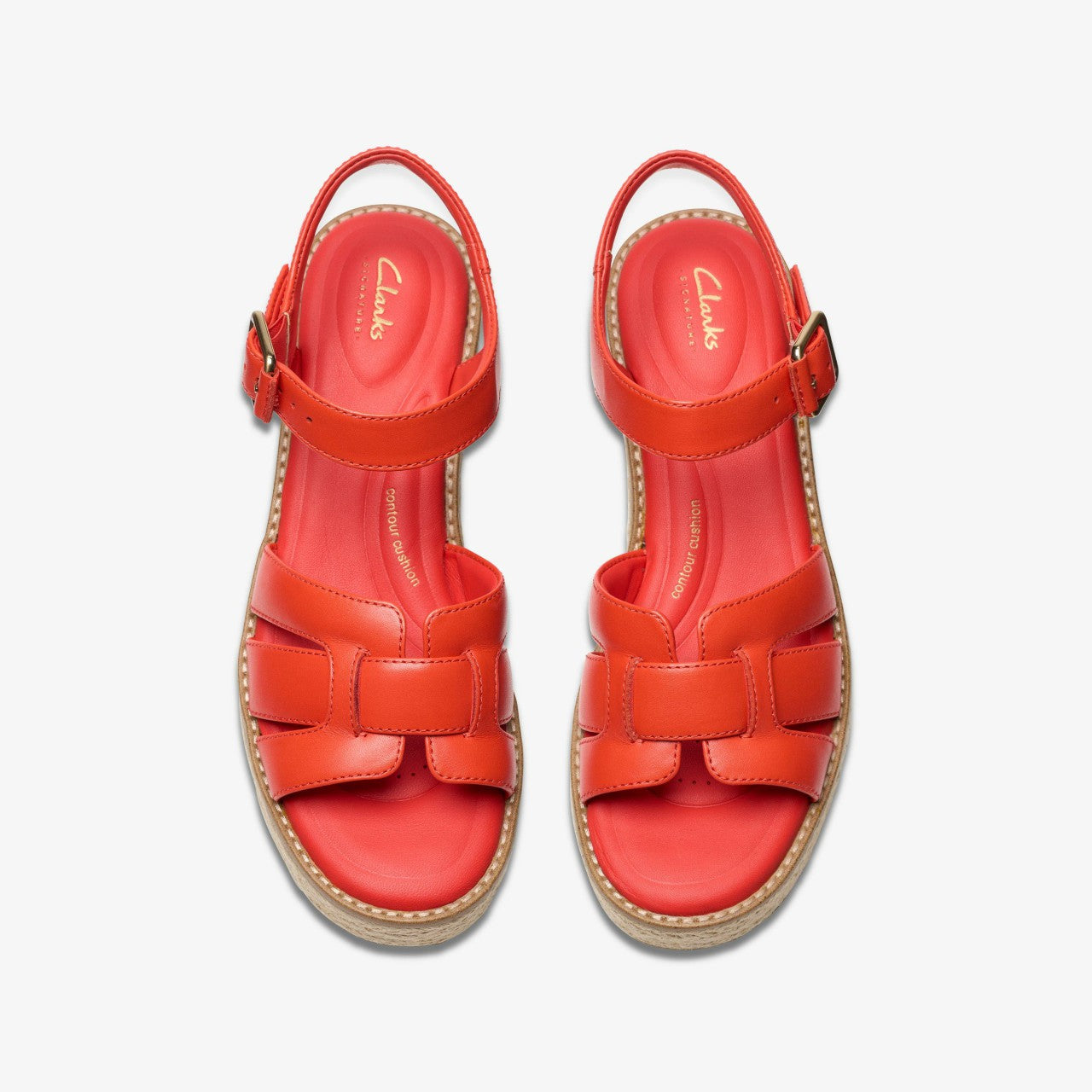 Coledale Strap Bright Red Leather