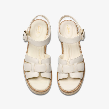 Coledale Strap Cream Leather