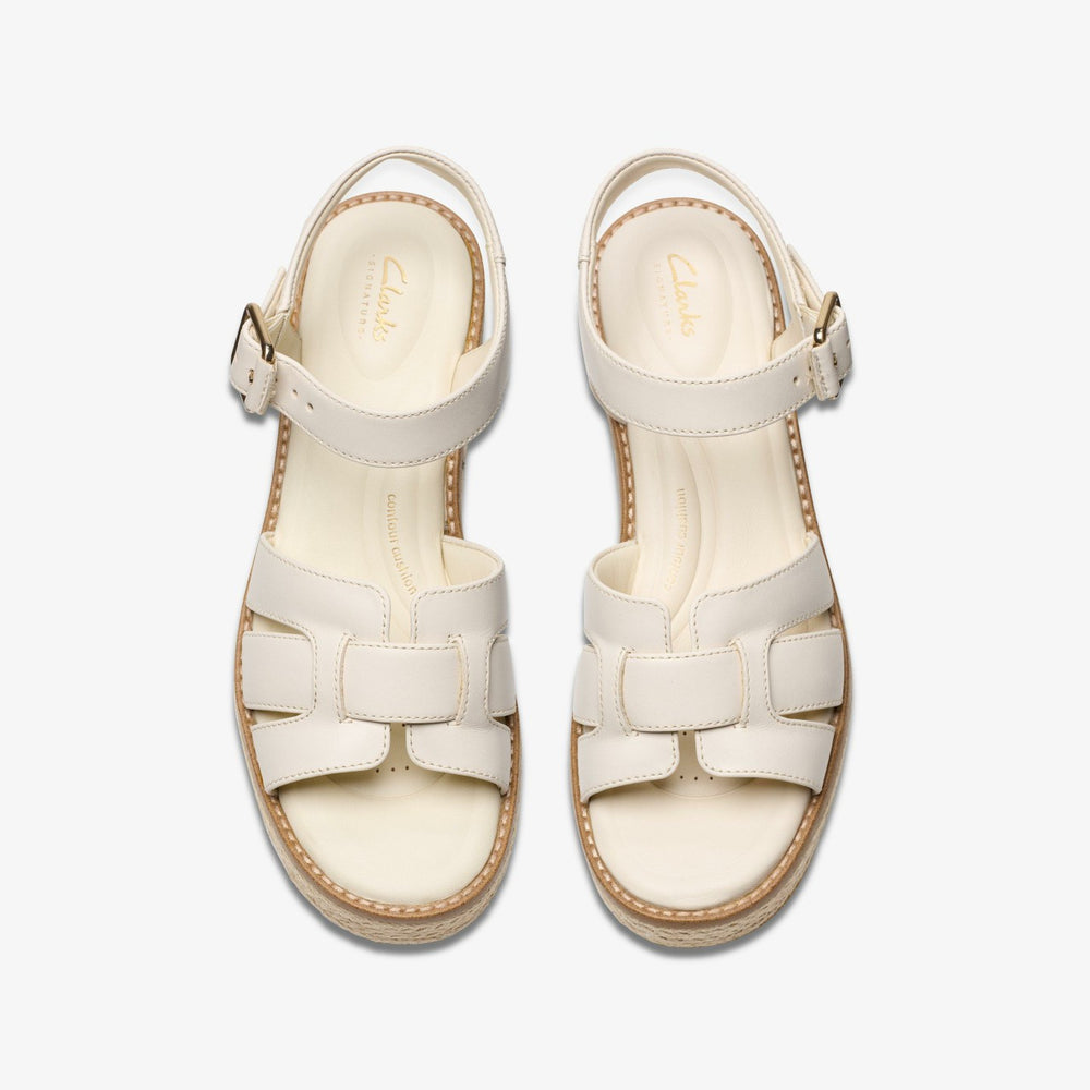 Coledale Strap Cream Leather