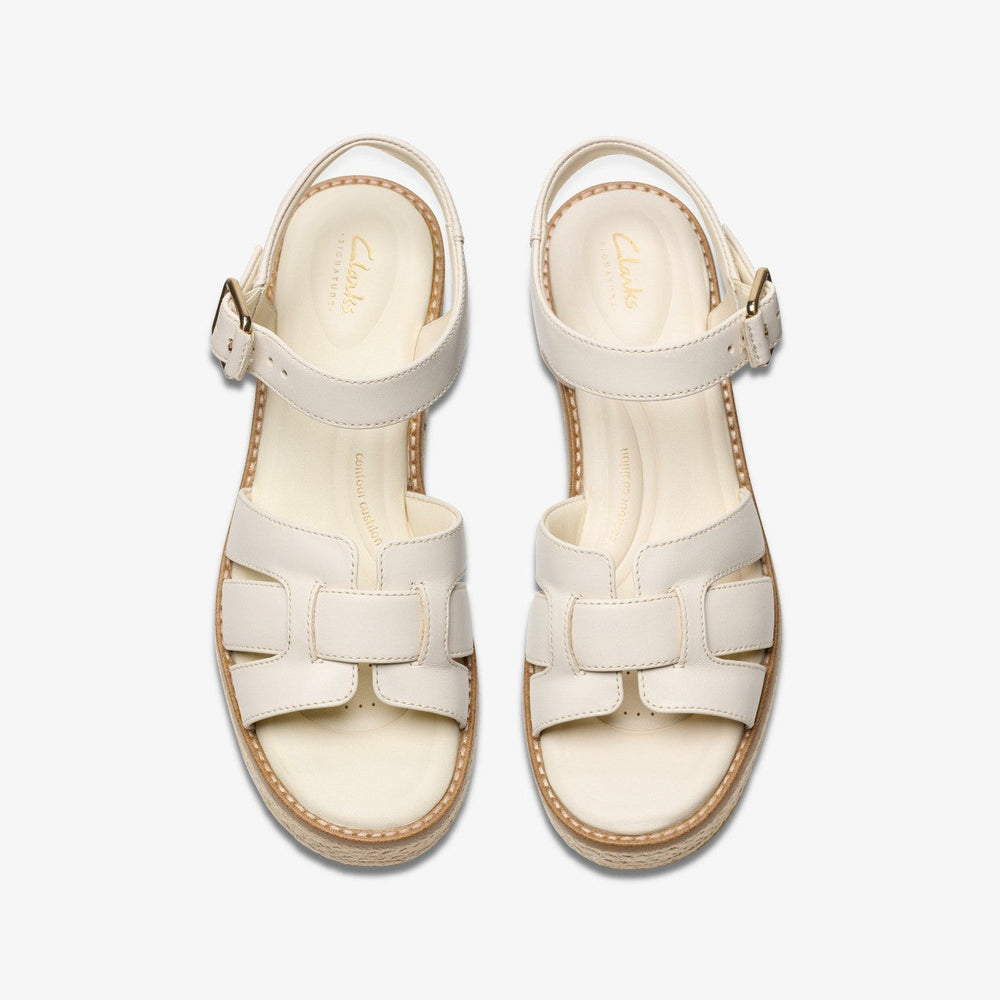 Coledale Strap Cream Leather