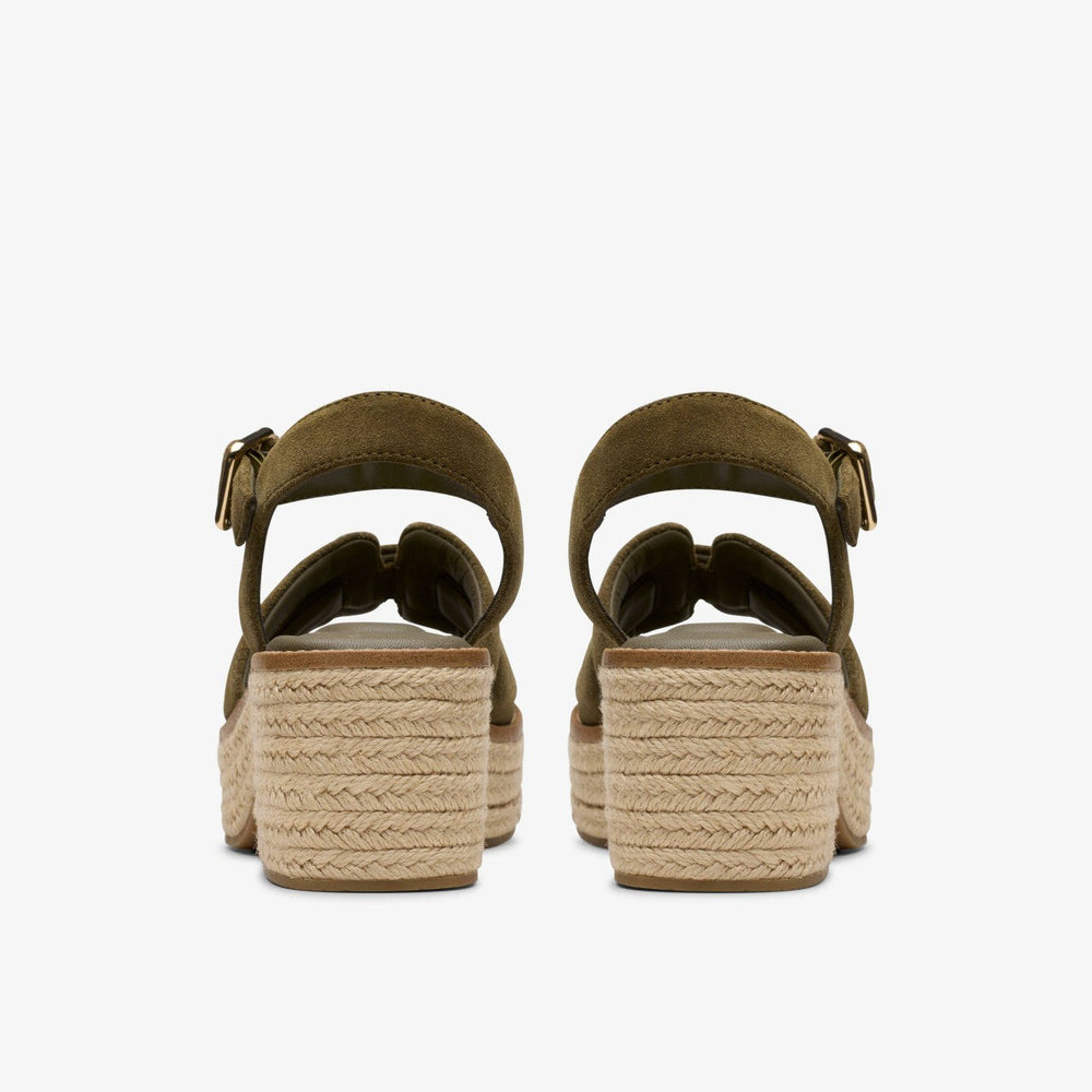 Coledale Strap Dark Olive Suede