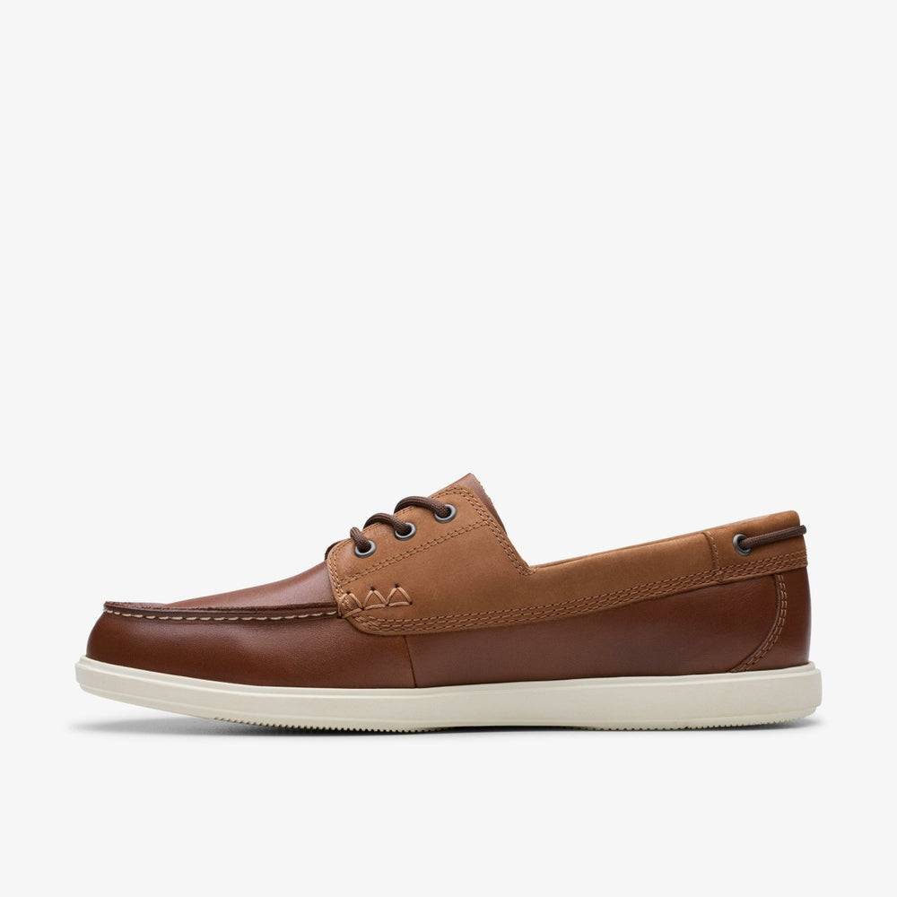 Bratton Boat Dark Tan Leather
