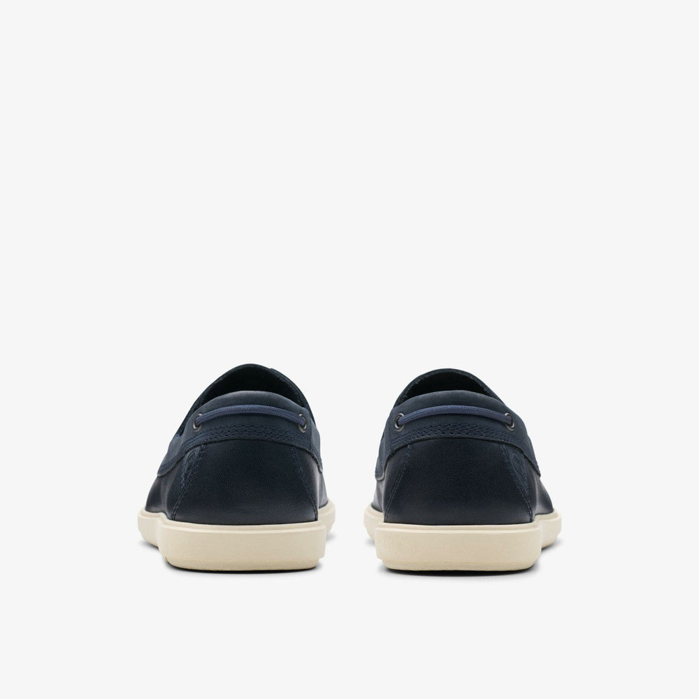 Bratton Boat Navy Leather