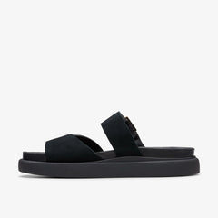 Aristella Mule Black Suede