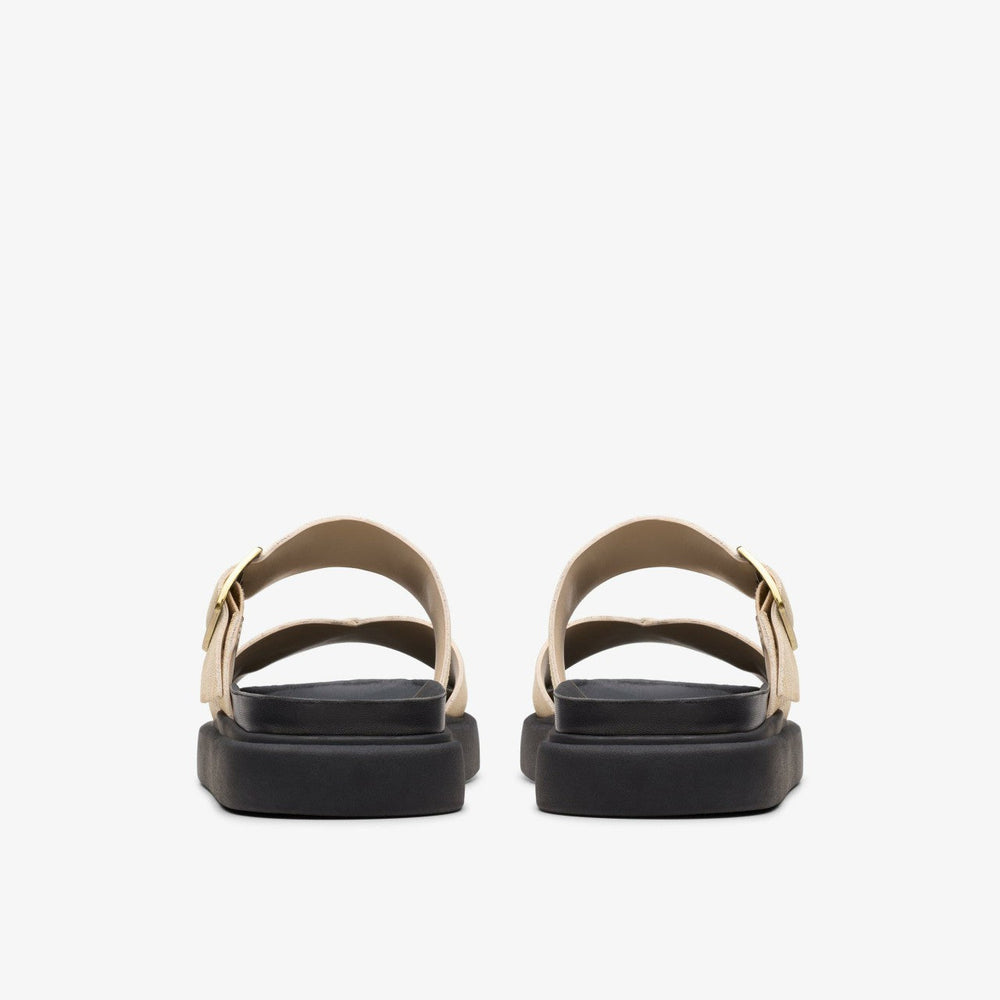 Aristella Mule Ecru Suede